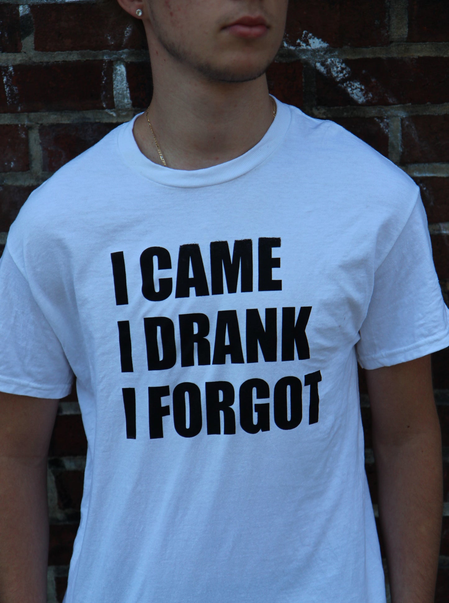 I CAME, I DRANK, I FORGOT